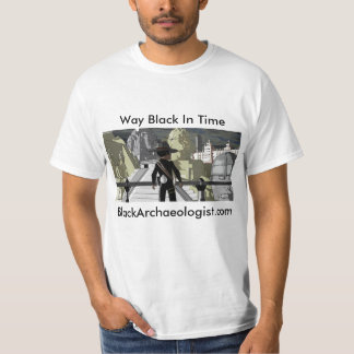 Camiseta negra del arqueólogo