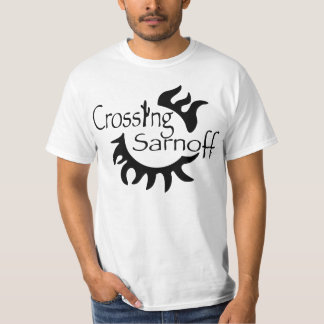 Camiseta negra del logotipo del CS