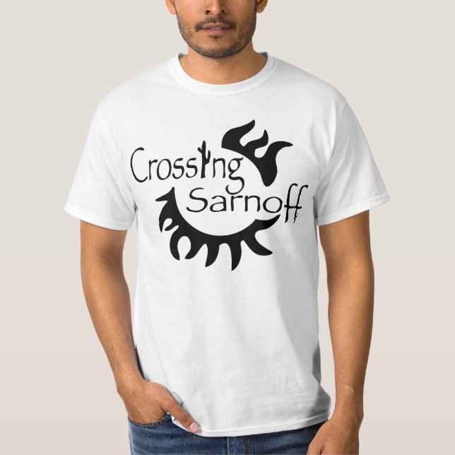 Camiseta negra del logotipo del CS (Anverso)