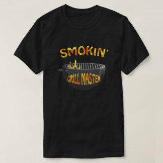 Camiseta negra del maestro de las parrilladas de h