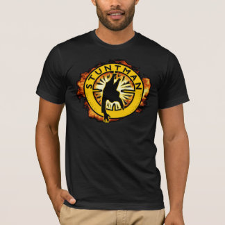 Camiseta negra del Stuntman