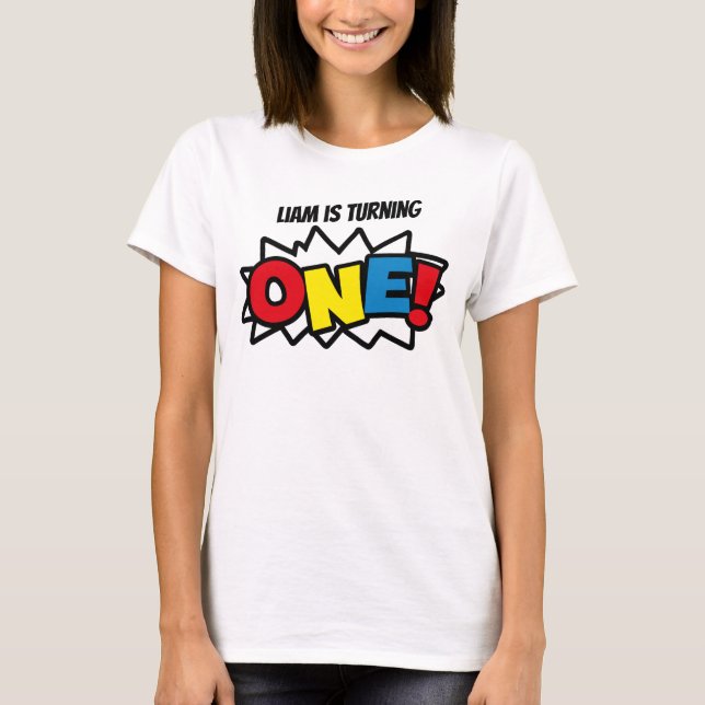 Camiseta negra del super héroe, equipo del (Anverso)