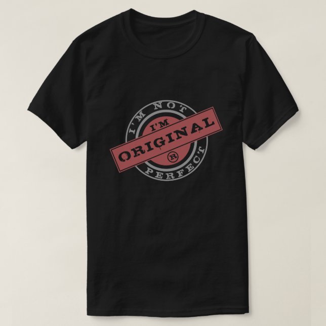 Camiseta negra divertida (Diseño del anverso)