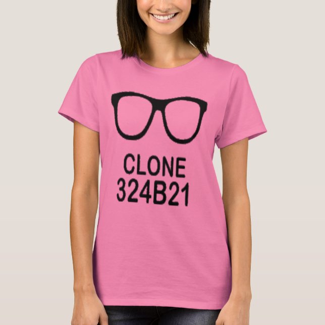 Camiseta negra huérfana (Anverso)