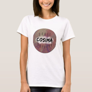 Camiseta negra huérfana - Cosima