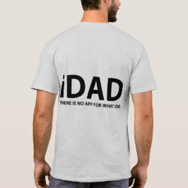 Camiseta negra "iDAD"