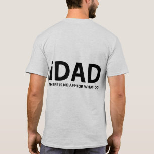 Camiseta negra "iDAD"
