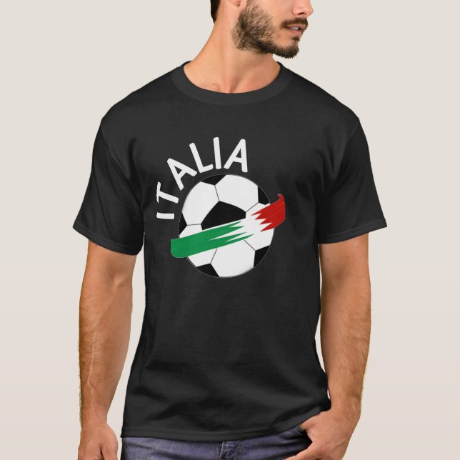 Camiseta negra italiana. 01 (Anverso)