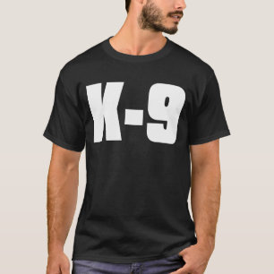Camiseta negra K-9