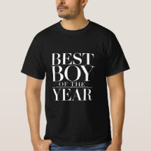 Camiseta negra minimalista para hombre 'Mejor chic