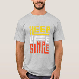 Camiseta negra moderna con cita motivacional elega