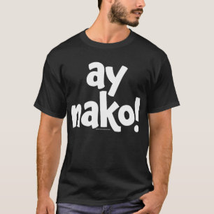 Camiseta negra ORIGINAL de Ay Nako