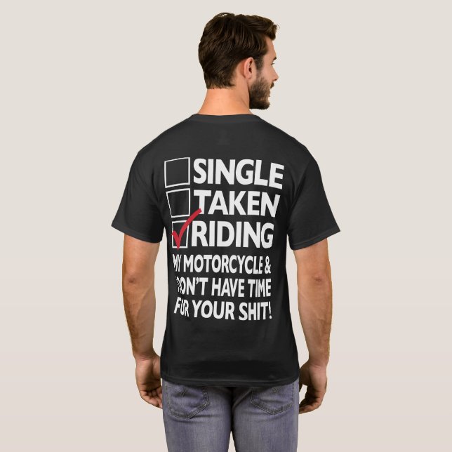 Camiseta negra para hombre clásica caliente del (Reverso completo)