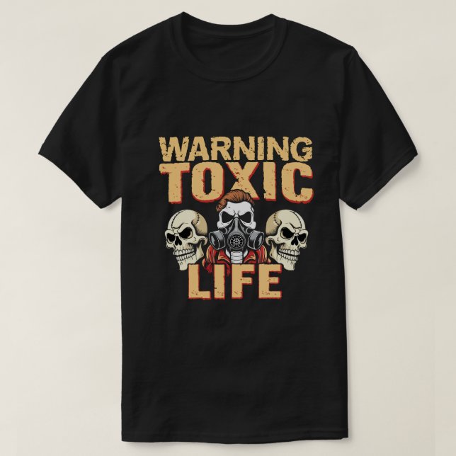 Camiseta negra para hombres (Diseño del anverso)