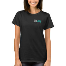 Camiseta negra para mujeres Own Your Own Mind™