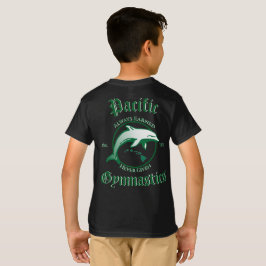 Camiseta negra para niños de Gimnasia del Pacífico