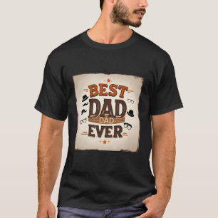 Camiseta negra para papá - Día del mejor padre