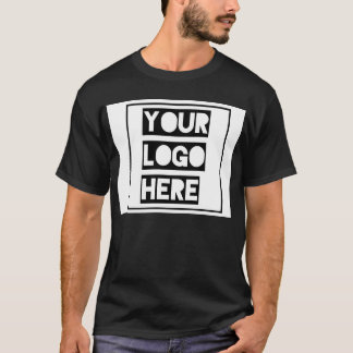 Camiseta negra personalizable 