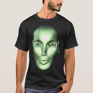 camiseta negra principal extranjera 3D para las
