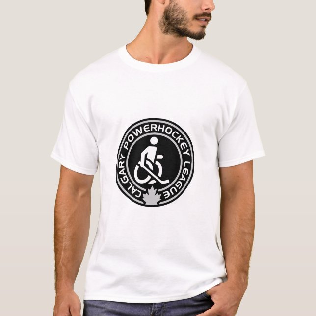 Camiseta negra redonda CPHL (Anverso)