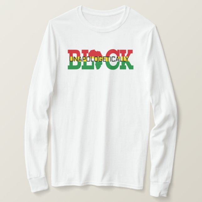 Camiseta negra sin remordimientos (Anverso del diseño)