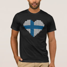 Camiseta negra Sisu Heart