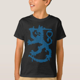 Camiseta negra Sisu Lion Kids