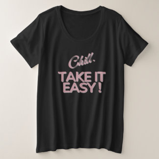 Camiseta negra sobredimensionada para mujeres
