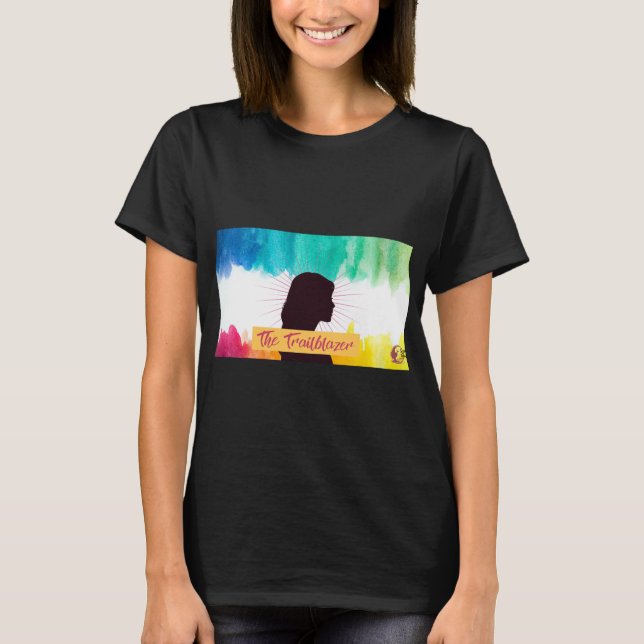 Camiseta negra The Trailblazer Confidence Archetyp (Anverso)