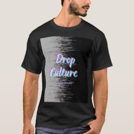 Camiseta negra unisex Hype Streetwear Drop