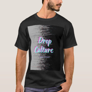 Camiseta negra unisex Hype Streetwear Drop