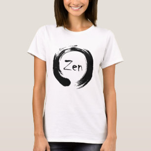 Camiseta negra Zen Ensō