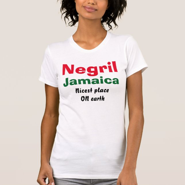 Camiseta Negril Jamaica (Anverso)