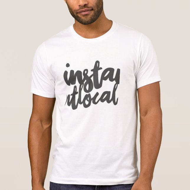 Camiseta Negrita instantánea local (Anverso)