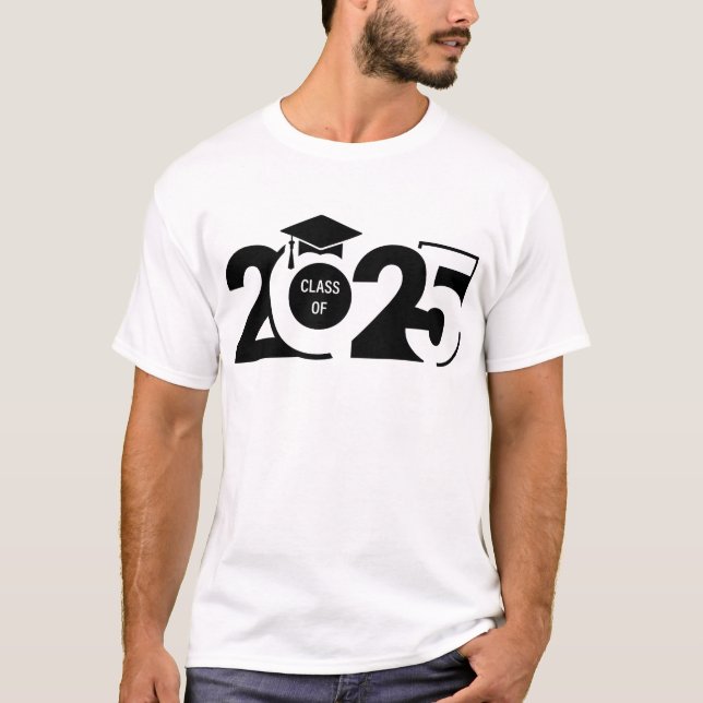 Camiseta Negrita moderna Clase Negra de 2025 (Anverso)