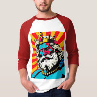 Negrita Pop Art Zeus - Colorida Ilustración de Dio