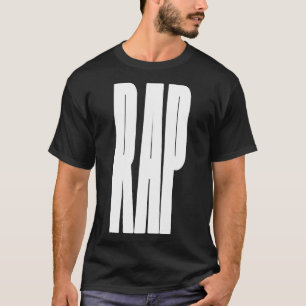 Camiseta negrita RAP