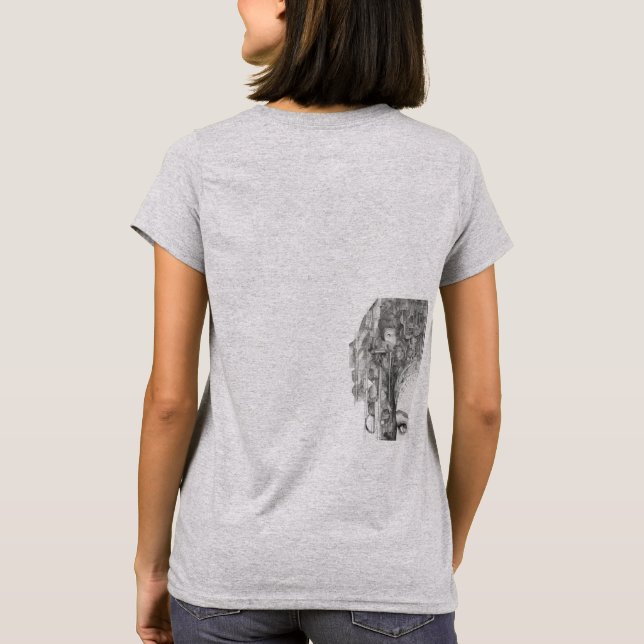 Camiseta "Negrita, valiente, bella" (Reverso)