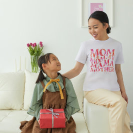 Camiseta Negrita y brillante: Groovy Mama Tie-Dye Personali