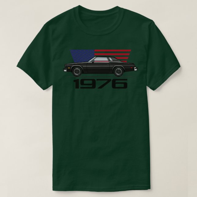 Camiseta negro 1976 (Diseño del anverso)
