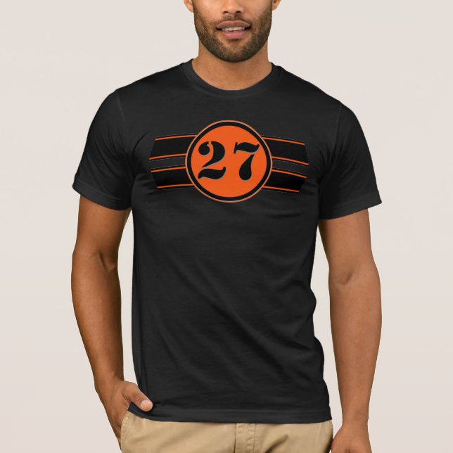 Camiseta Negro 27 (Anverso)