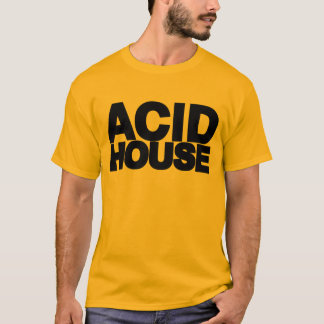 Camiseta Negro ÁCIDO de la CASA