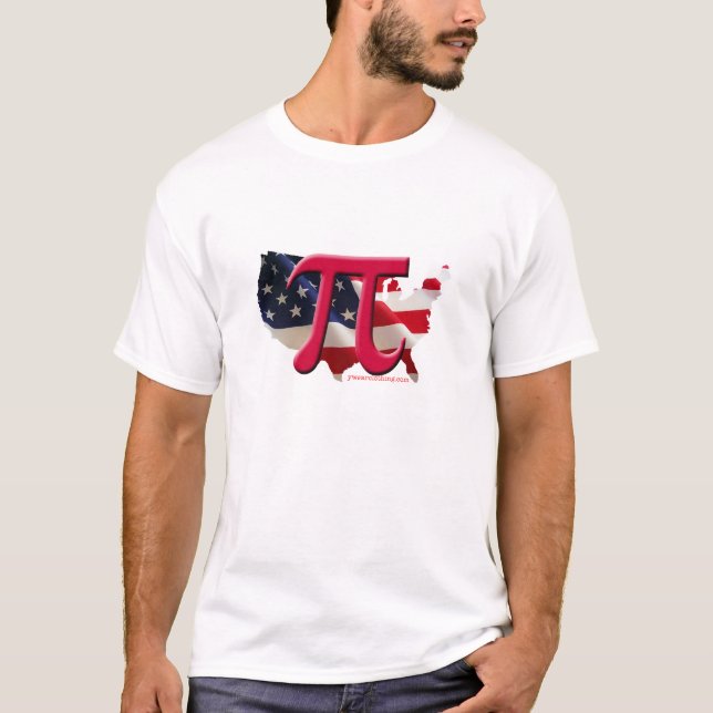 Camiseta negro americano del pi (Anverso)