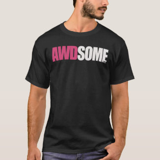 Camiseta negro awdsome