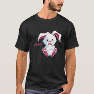 Camiseta Negro básico de la te de las mujeres de "Harumph"
