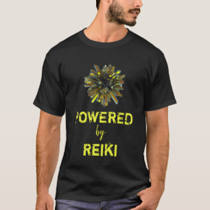 Camiseta Negro cristalino de los hombres de la esfera del