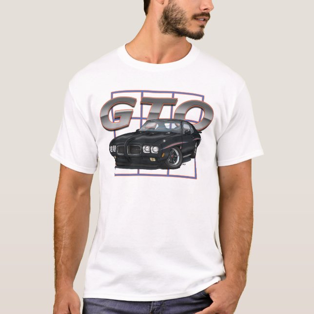 Camiseta Negro de 1970 GTO