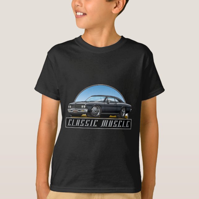 Camiseta Negro de 66 Chevelle (Anverso)
