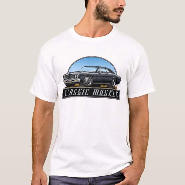 Camiseta Negro de 66 Chevelle (Anverso)