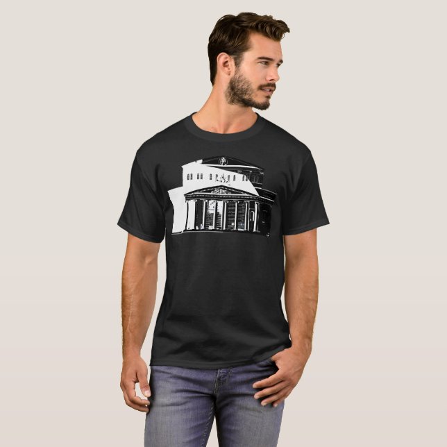 Camiseta Negro de Bolshoi (Anverso completo)